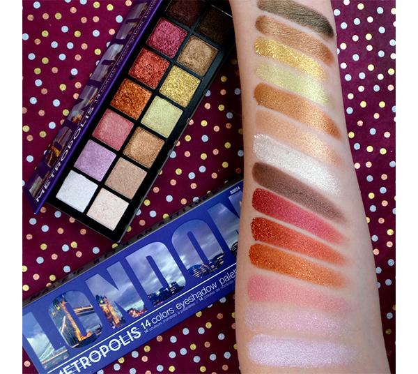 Metropolis 14 Color Eyeshadow Palette - London