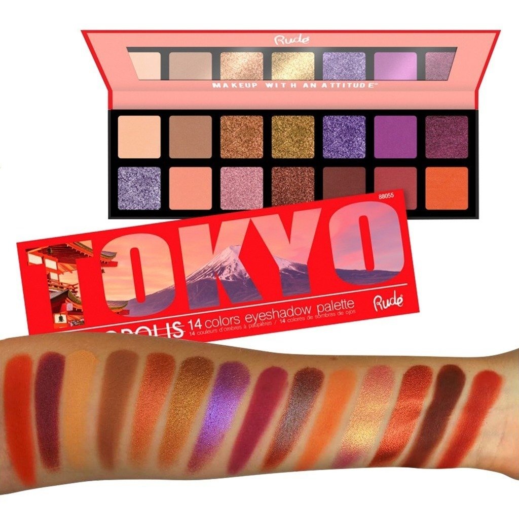 Metropolis 14 Color Eyeshadow Palette - Tokyo