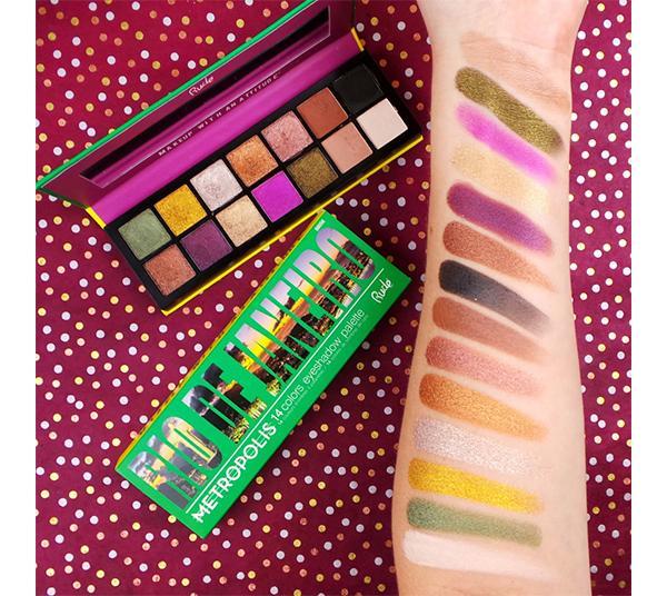 Metropolis 14 Color Eyeshadow Palette – Rio Janeiro