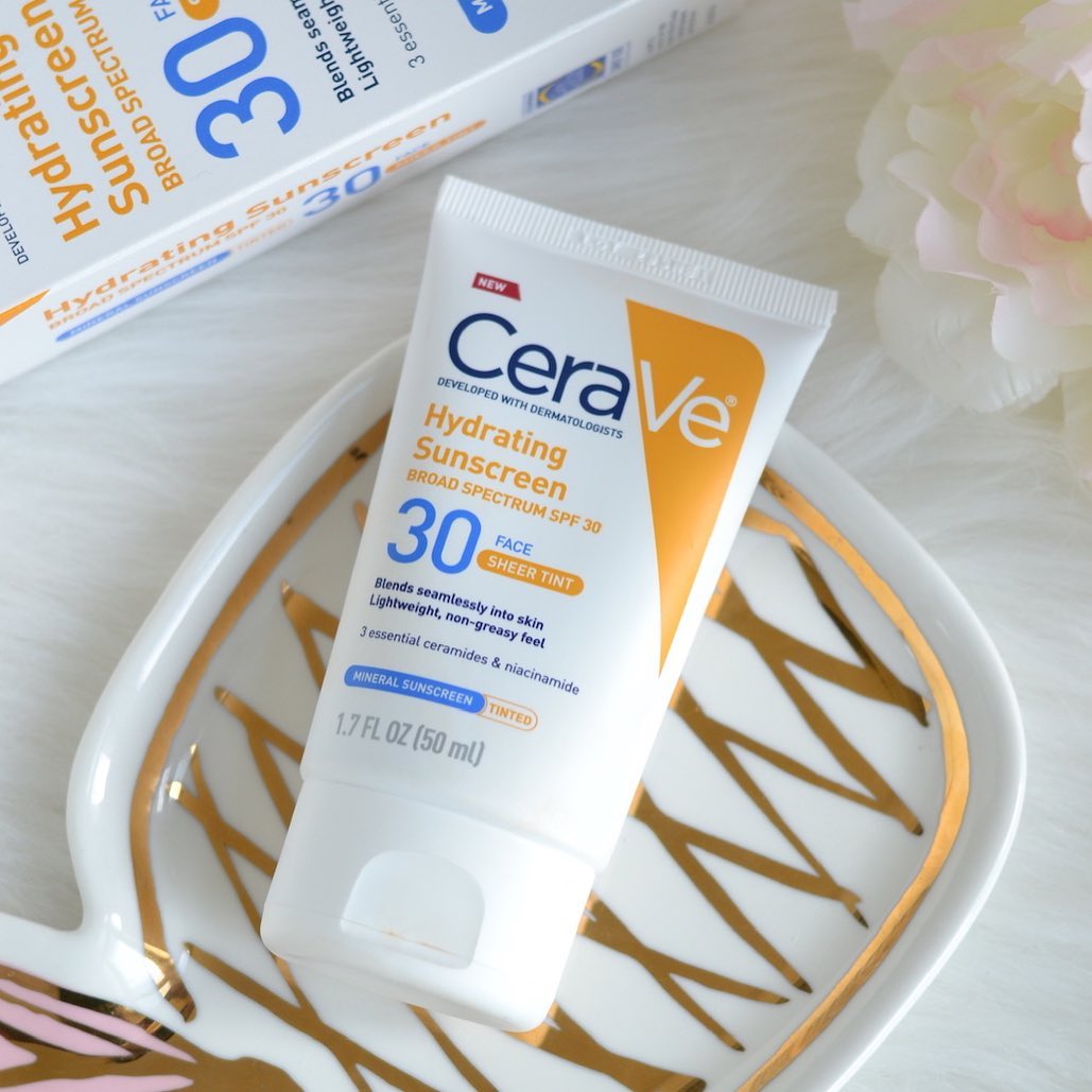 CeraVe Hydrating Sunscreen SPF 30 Face Sheer Tint