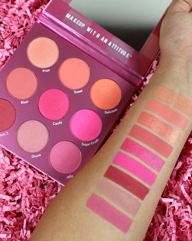 Blush Crush 9 Color Blush Palette - Mach Three