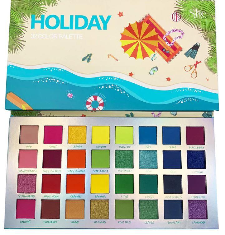 Holiday Color Palette -  S.he Makeup