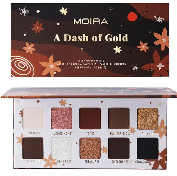 A dash of gold palette - Moira