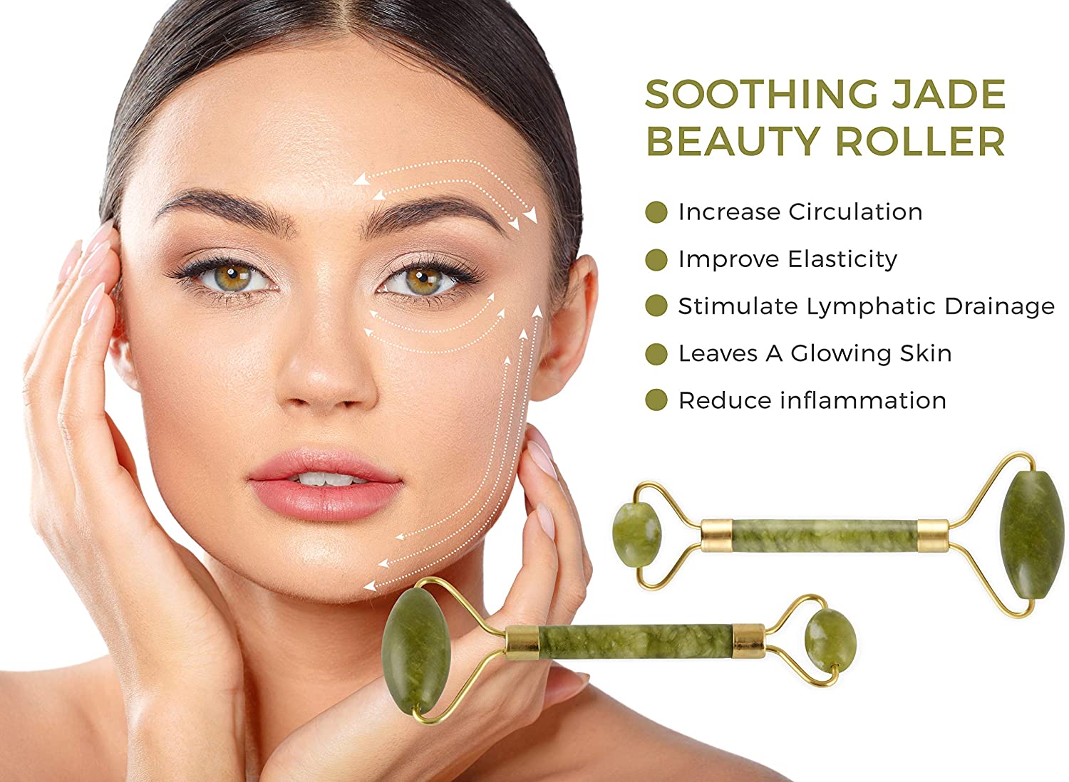 Jade Beauty Roller - Precision Beauty