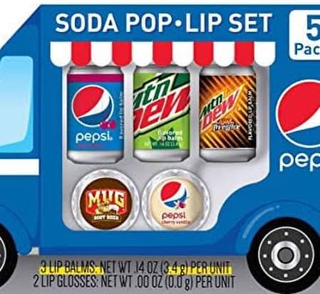 PEPSI SODA POP-LIP SET Taste Beauty