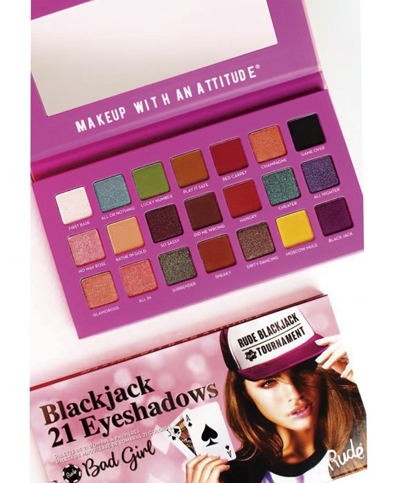 Blackjack 21 Eyeshadows Rude