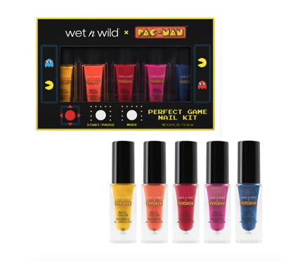 Wet n Wild PAC-MAN Perfect Game Nail Kit