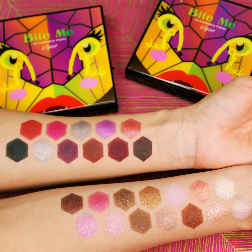 Bite Me 25 Eyeshadow Palette-Viper - Rude Cosmetics